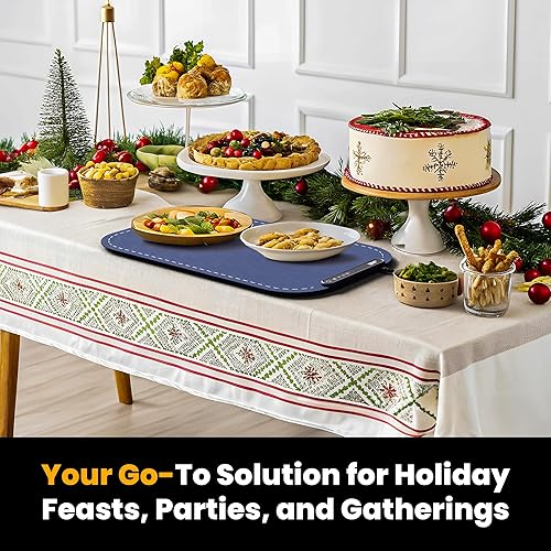 Miniatura 3 de Magic Mill Tapete de calentamiento para alimentos  Bandeja de calentamiento eléctrica XL premium, 3 niveles de temperatura, superficie de silicona