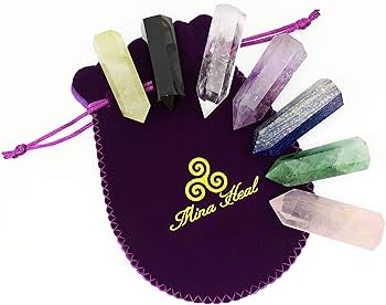 Amazon.co.jp: ヒーラーの天然石水晶パワーストーンヒーリングワンド