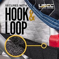 Vista 5 de Cubiertas para carretilla de mano acolchadas US Cargo Control de 50" x 16" (paquete de 12), almohadilla de carretilla de mano con parte superior