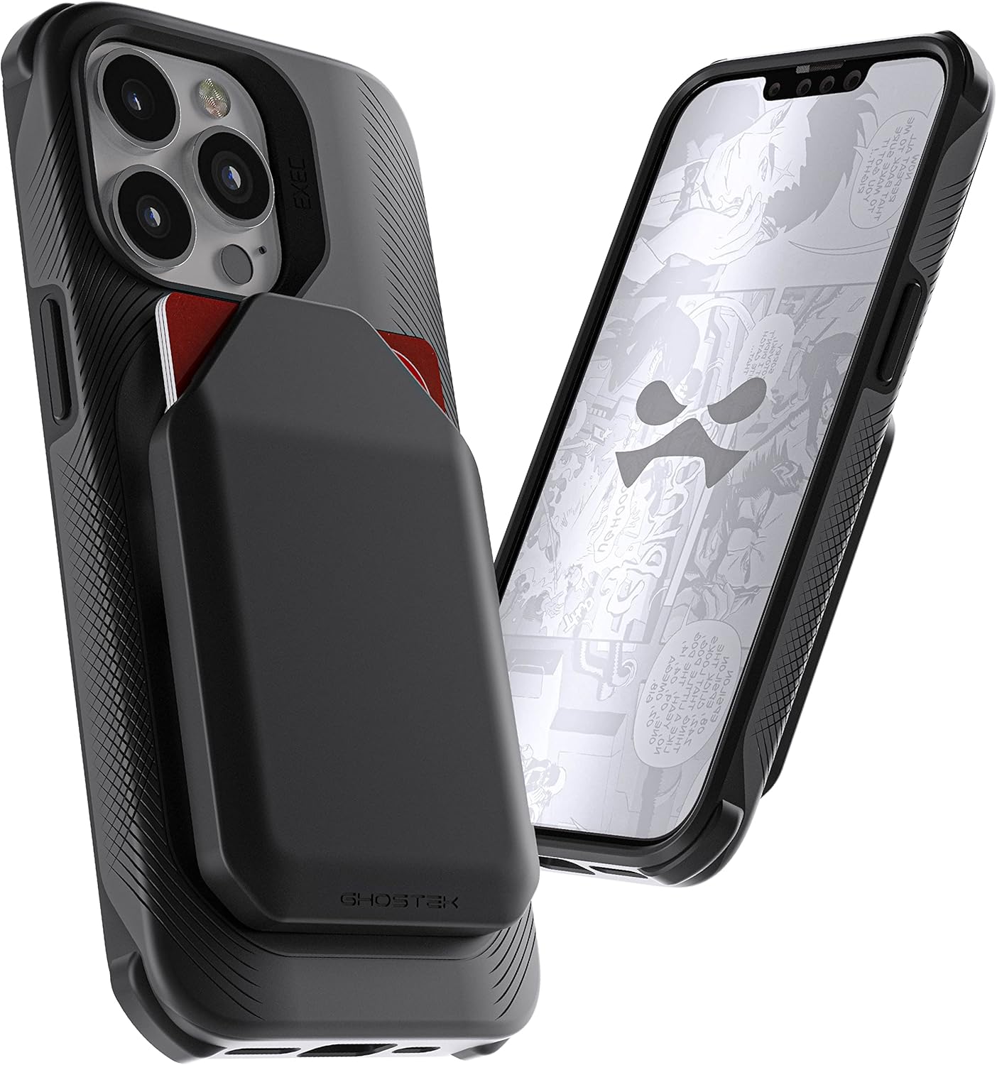 Ghostek EXEC iPhone 13 Case Wallet with Detachable Credit Card Holder