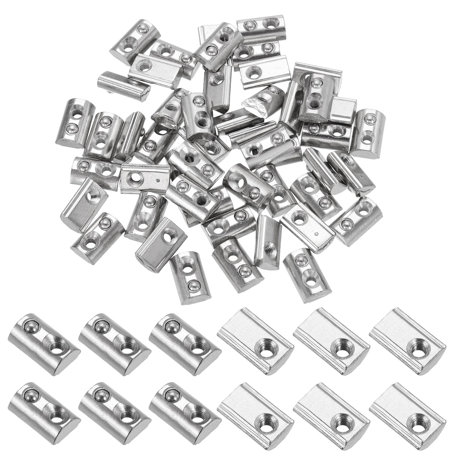PATIKIL M3 Half Round Roll in Spring t Nuts