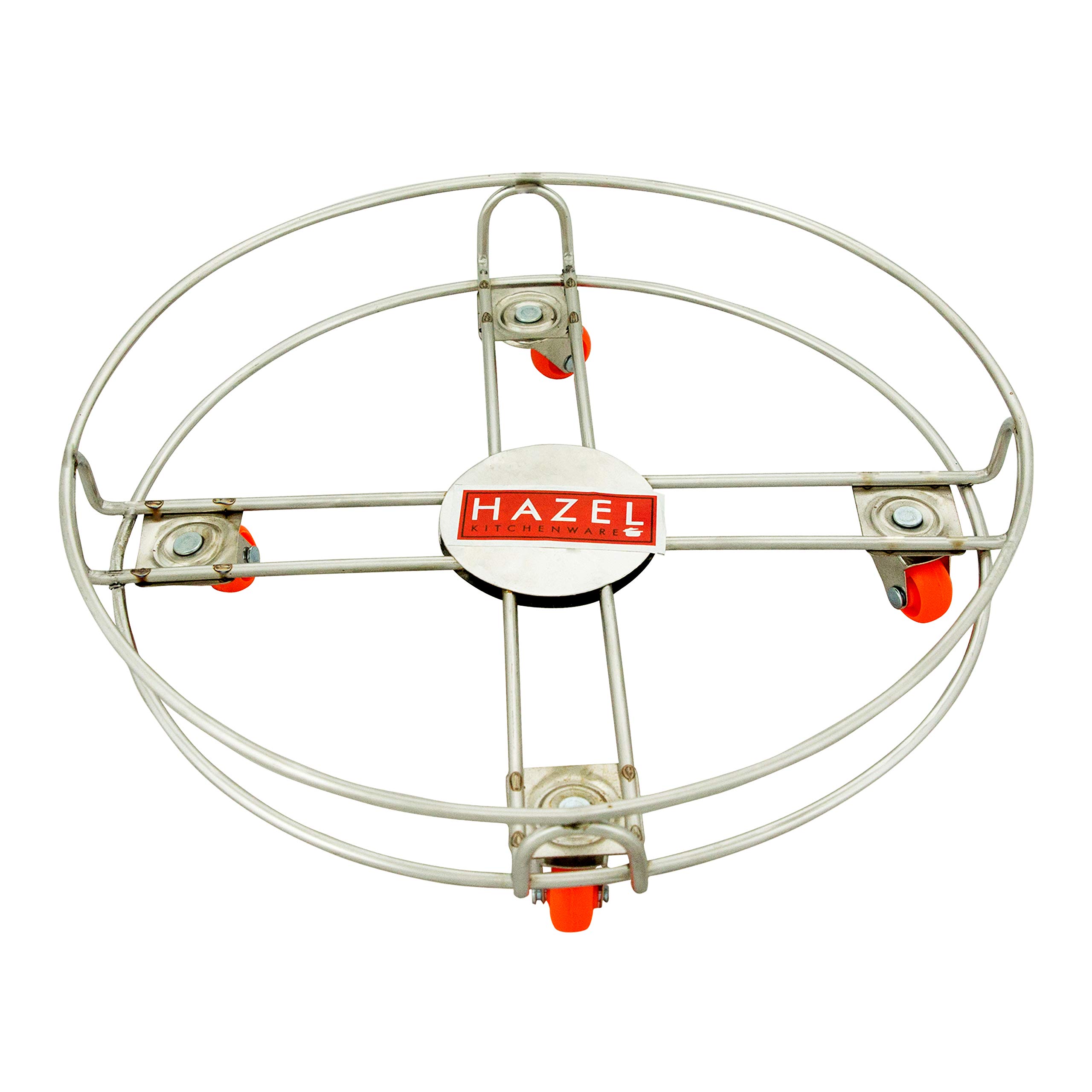 Hazel Gas Cylinder Trolley with Rollers (Stand Trolly with Rollers Wheels) (B07Y319P2C) Amazon Price History, Amazon Price Tracker