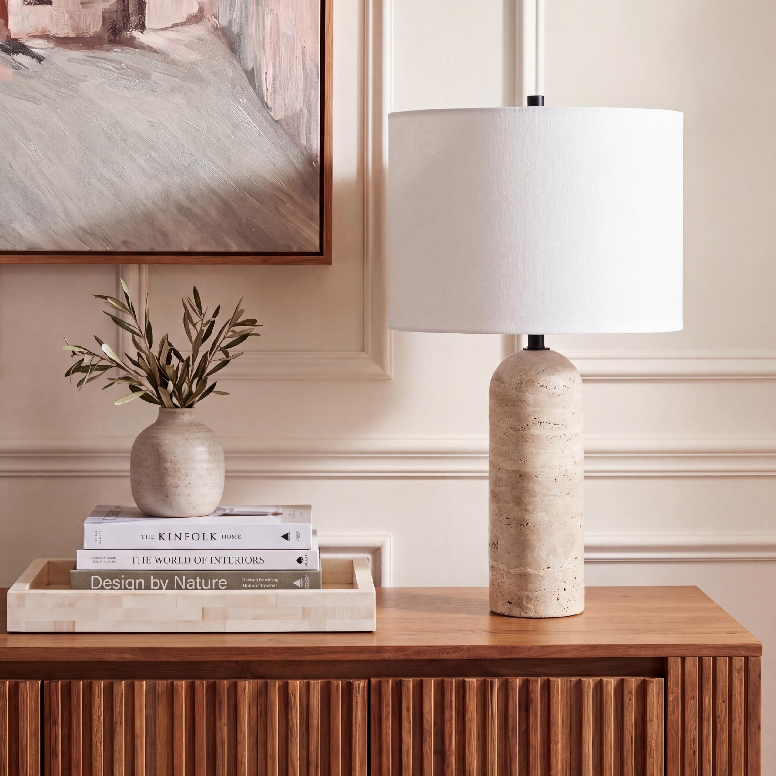 Amazon.com: SAFAVIEH Lighting - Jolene 24-Inch Travertine Table