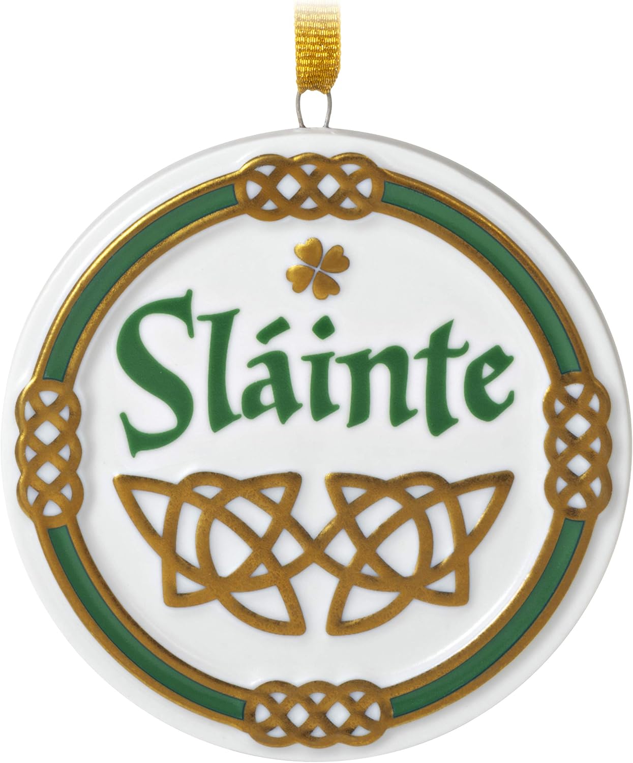 Hallmark Keepsake Christmas Ornament 2020, An Irish Toast Sláinte, Porcelain (1799QGO1991)
