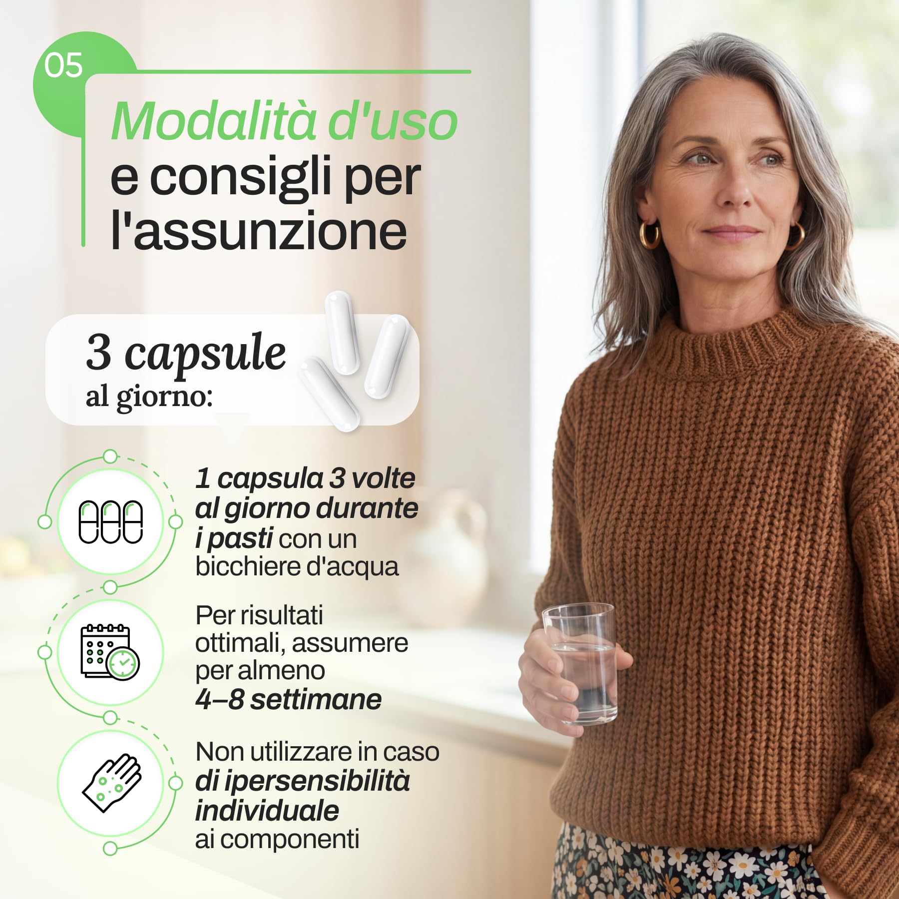 Capsule BALANSULIN | Estratto di Shiitake 600 mg, Tè Verde 400 mg, Berberina 41,25 mg | Supporto Glicemico e Metabolismo | con Vitamina C 300 mg, Zinco, Vitamina B6, B12 | 30 Capsule