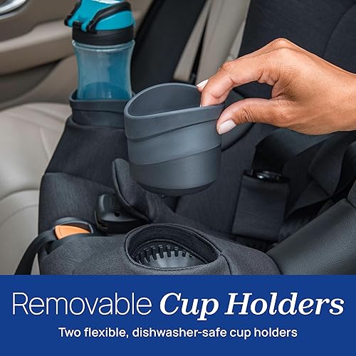 Miniatura 8 de Chicco Fit360 ClearTex Asiento convertible giratorio para automóvil con rotación de 360 grados para orientación trasera y hacia adelante, sistema de