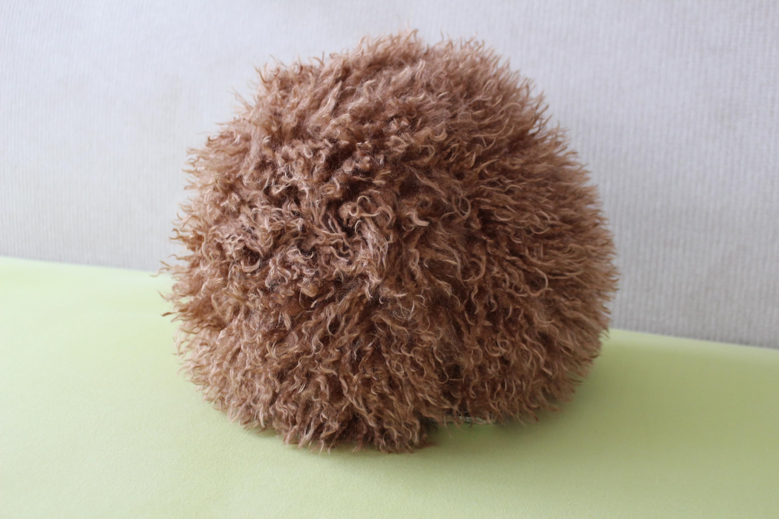 MAGMA Formkissen Ducky Igel Fellimitat aus Polyester