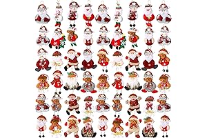 50 Plush Christmas Ornaments