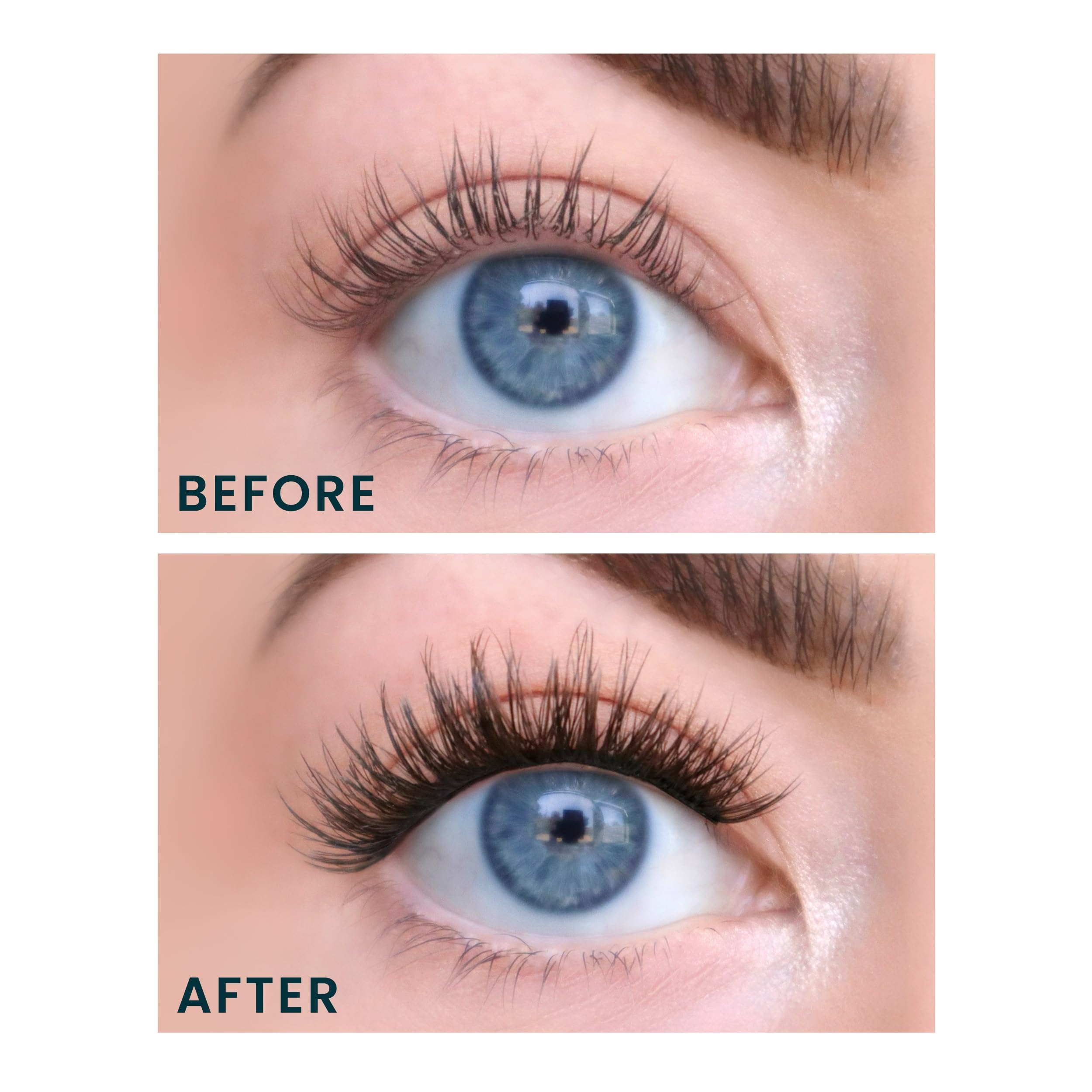 Doll-Eyed Lash Clusters for Women, Salon Quality At Home Eyelashes Extension Kit, 6 Lash Sets, No Lash Glue Included: WaterLily