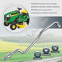 Vista 7 de GX20497 Kit de brazo delantero compatible con John Deere GX20497A M112982 H135891 24M7044, para brazo de elevación de plataforma de cortacésped 102