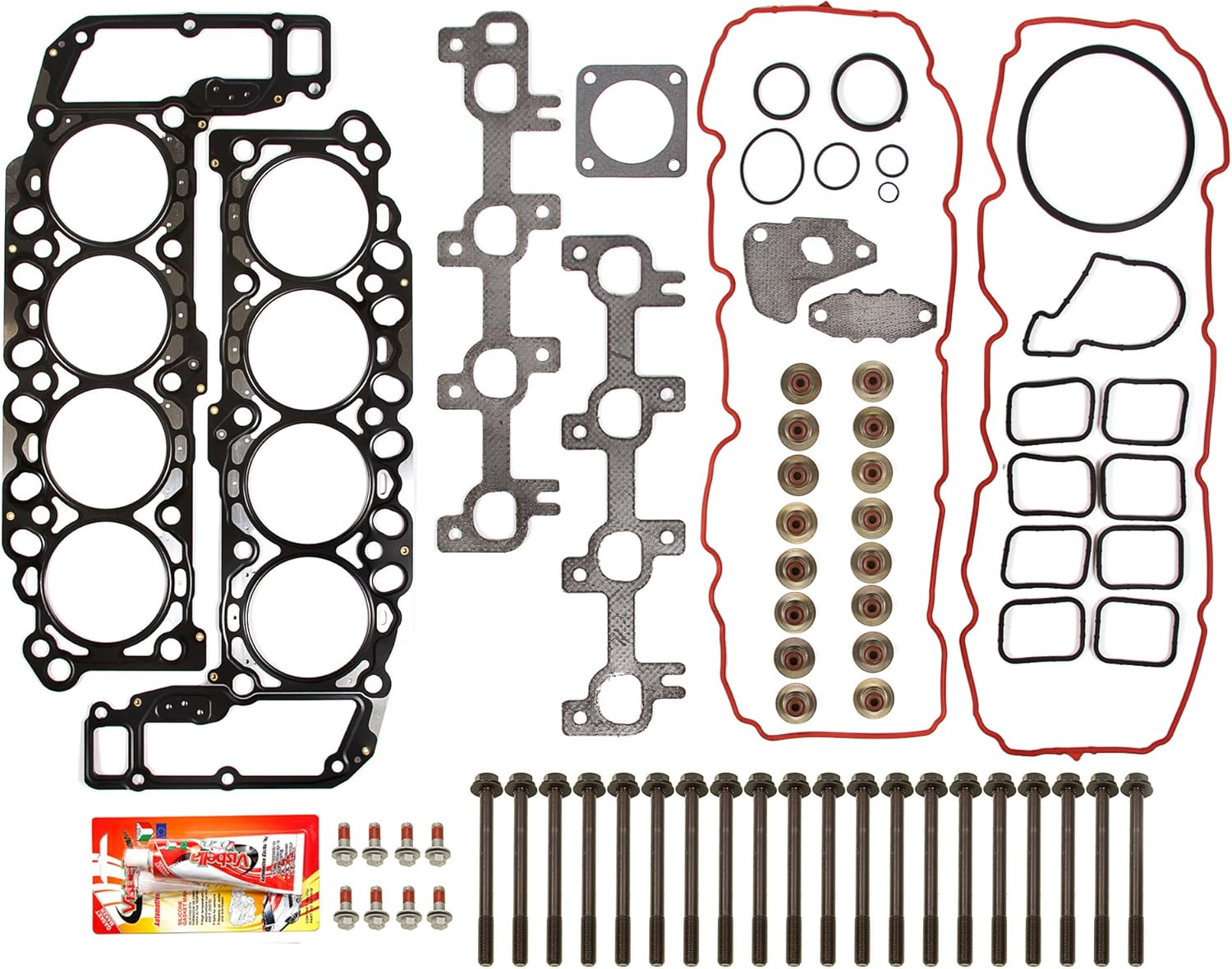 Compatible With 99-02 Dodge Dakora Durango RAM/Jeep 4.7 287CID Head Gasket Set Head Bolts
