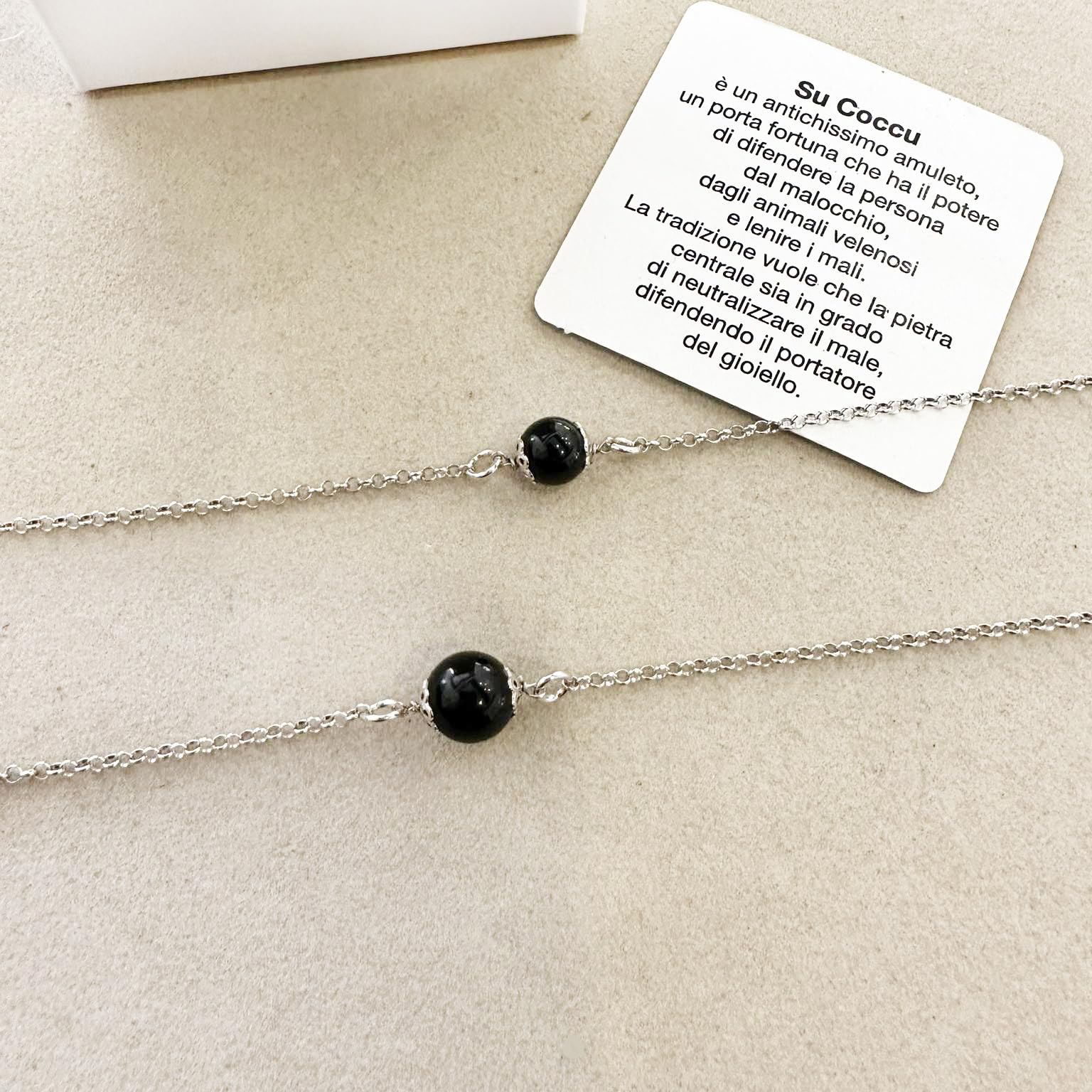 Bracciale Su Coccu Portafortuna in argento 925 made in italy Amuleto Sardo Donna Ragazza malocchi