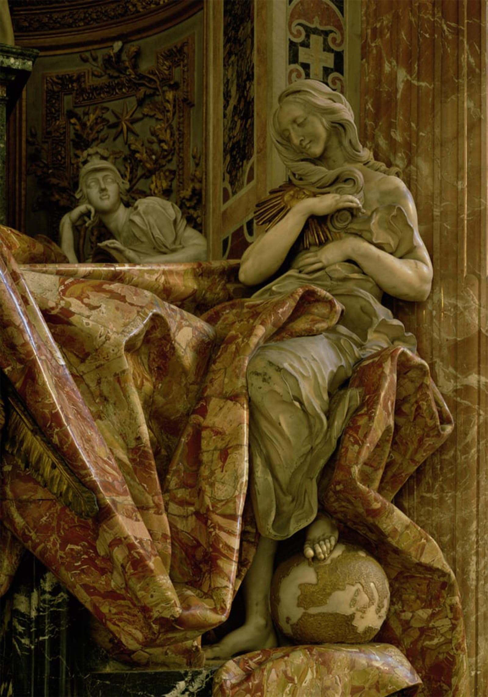 Cuadro en lienzo de la Verdad de Bernini para pared de dormitorio, 60x90cm 5