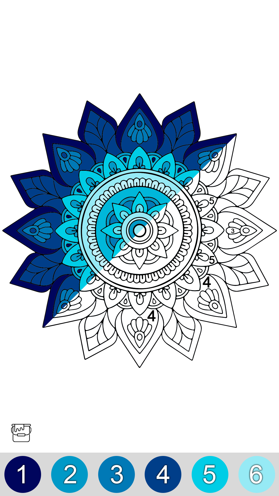 Mandala Color by Number - Adult Coloring Book - App on Amazon Appstore