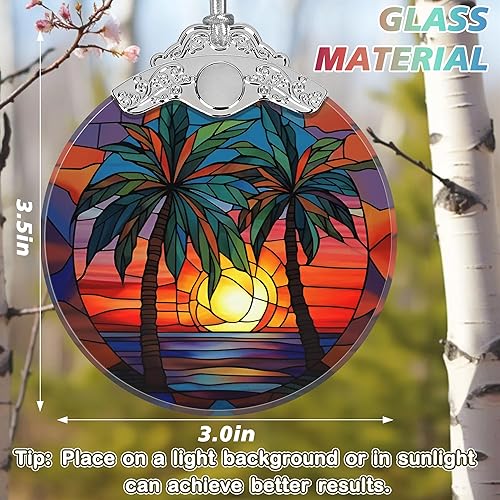 Miniatura 86 de Alchemy - Adorno de vitral, adorno de Navidad, decoración de Navidad para árbol, ideas de regalos de vacaciones, intercambio de regalos