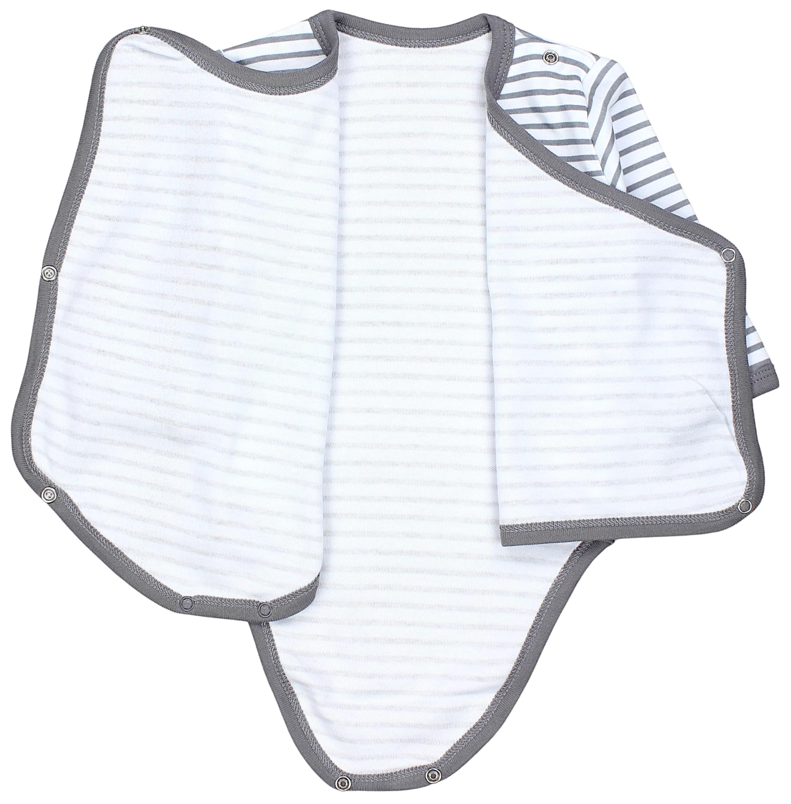 TupTam Body Bebé – Bodies Bebé Manga Larga Unisex con Cierre Lateral, Pack de 5 de Algodón