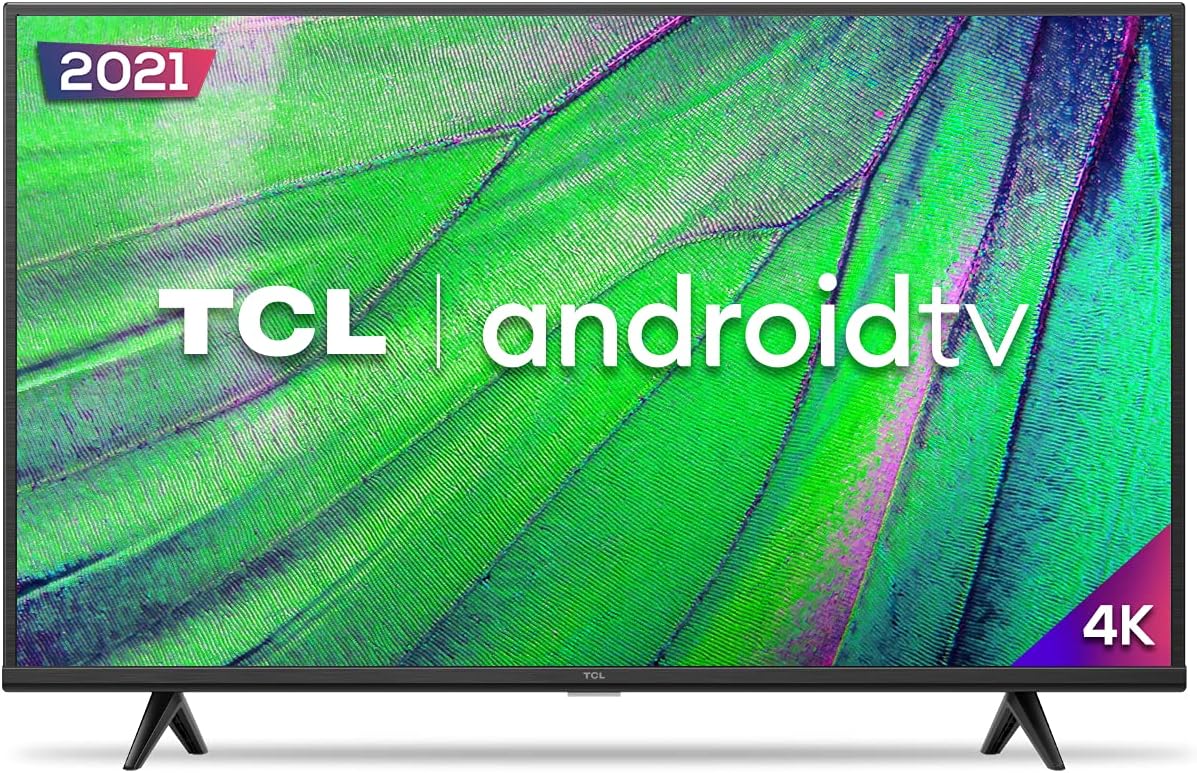 Smart TV LED 43" 4K UHD TCL 43P615 - Android TV, Wifi, HDMI | Amazon.com.br