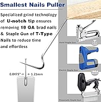 Vista 6 de CHILI Tools - Mini barra de palanca de 7/8 pulgadas de ancho con extremo plano + rascador de pintura CHILI Tools 5 en 1 con mango de madera