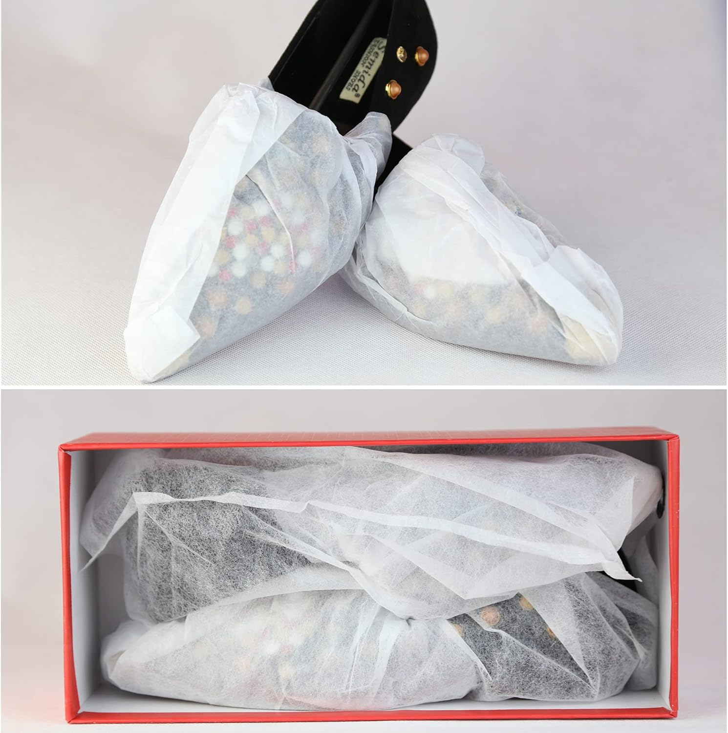 Women Rhinestone Flats Slip On Pointed Toe Sparkle Flats Faux Suede Ballet Embellished Flats - Image 7