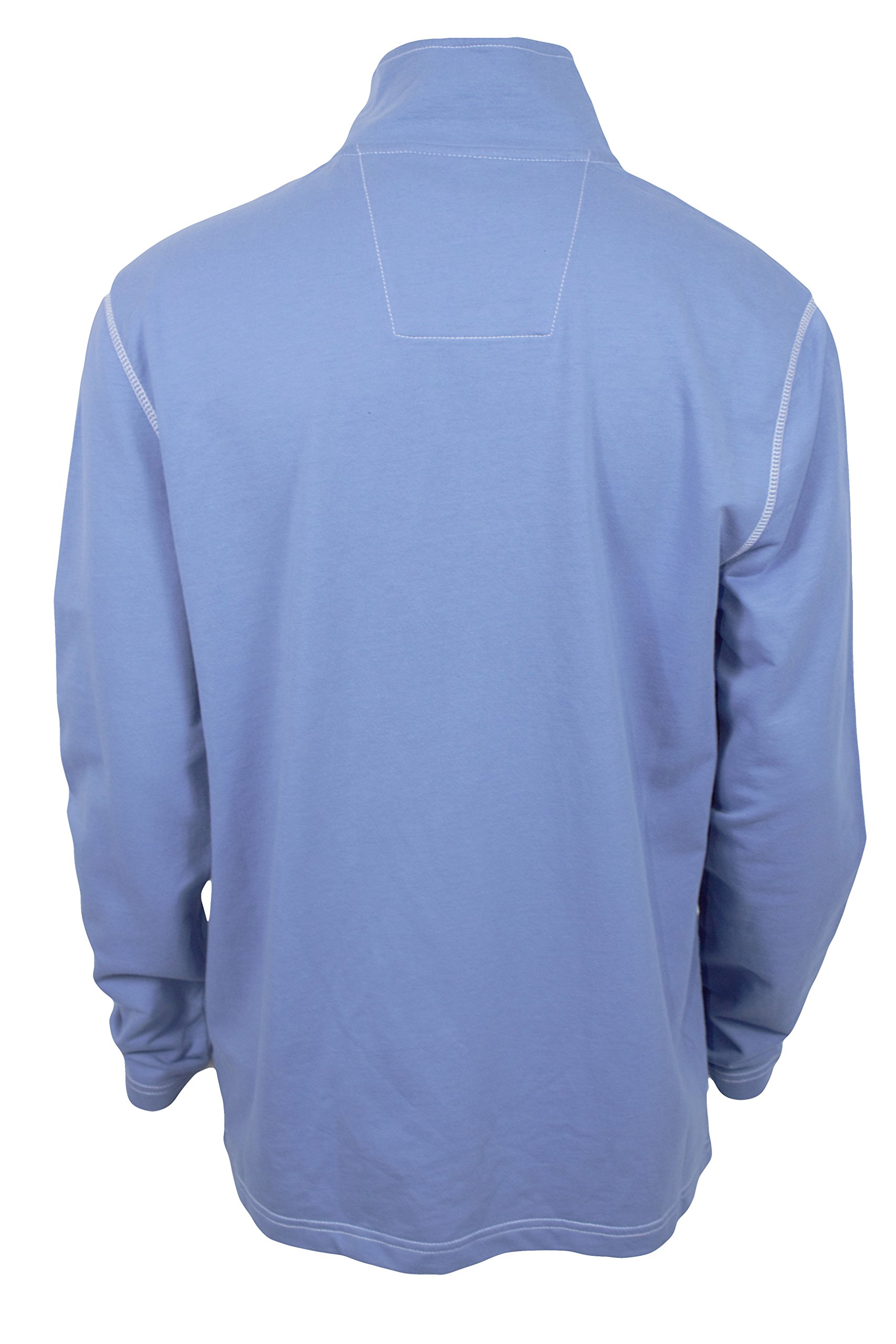 Nautica Mens Half Zip Mock Neck Sweatshirt