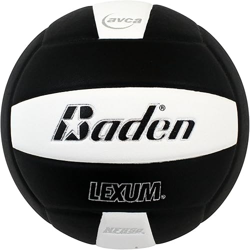 Miniatura 43 de Baden - Lexum - Microfibra compuesta de alta calidad | Balón de voleibol oficial para interiores de la escuela secundaria | 13U a 18U | Tamaño