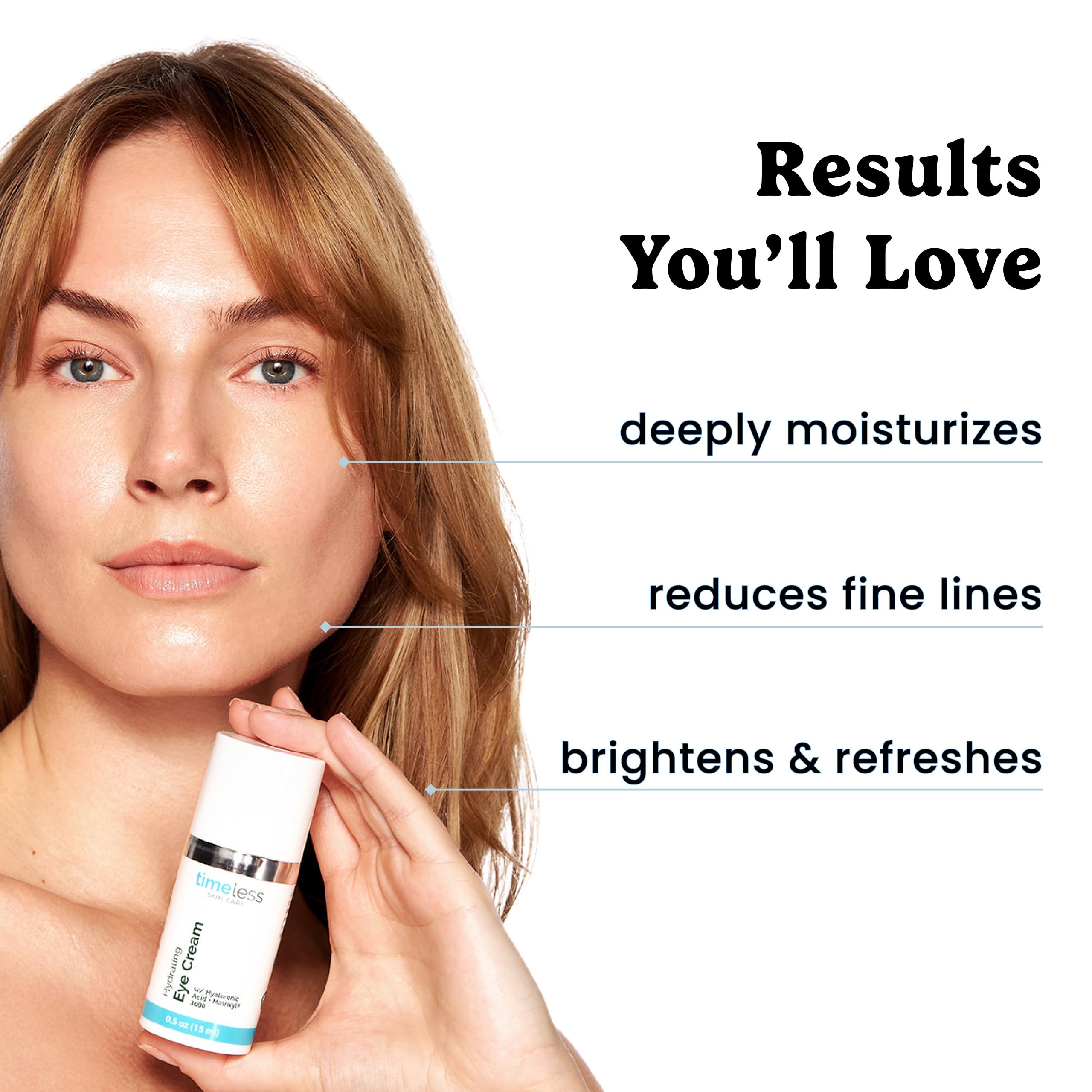 Timeless Hydrating Eye Cream with Hyaluronic Acid