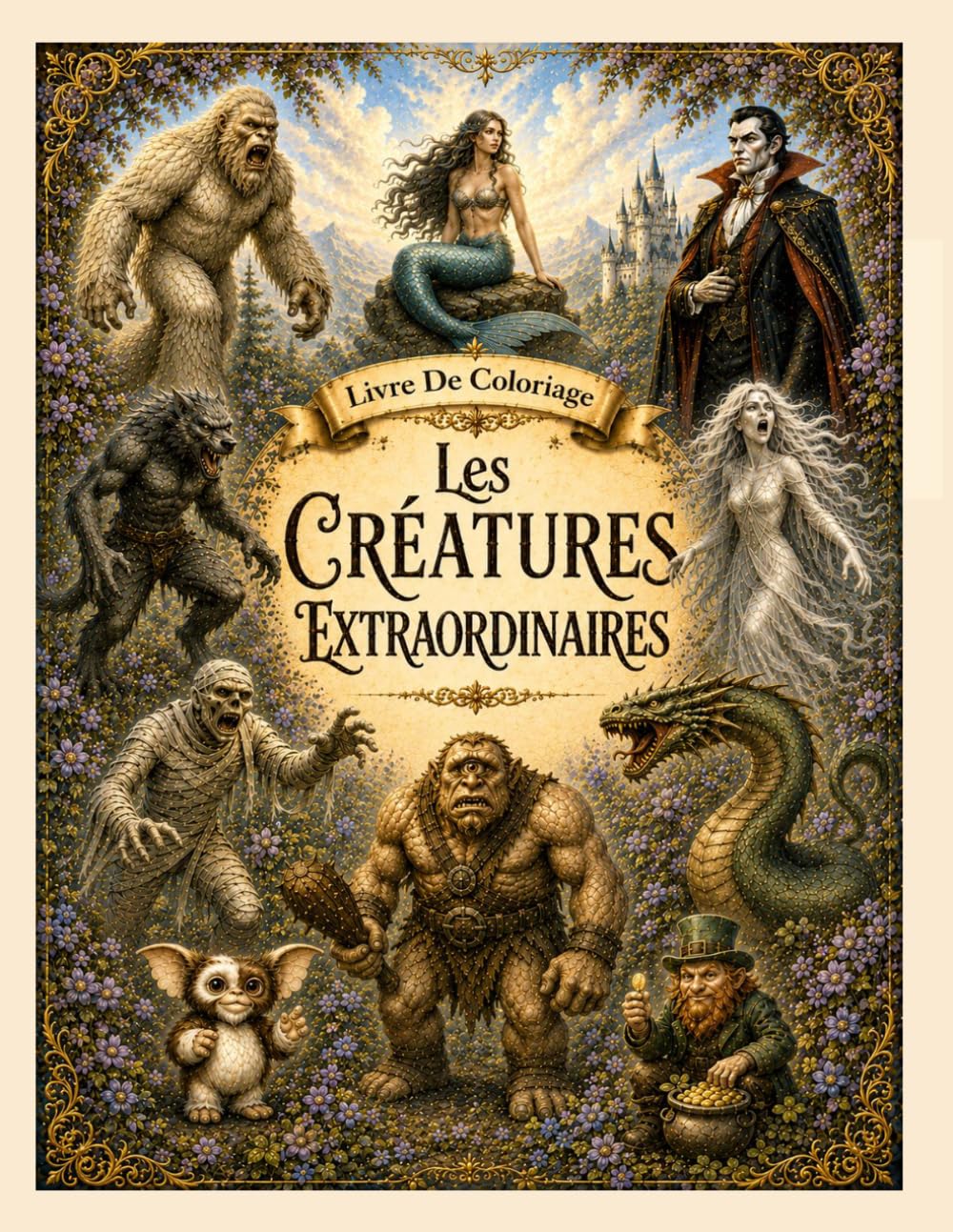 Livre De Coloriage: Les Créatures Extraordinaires