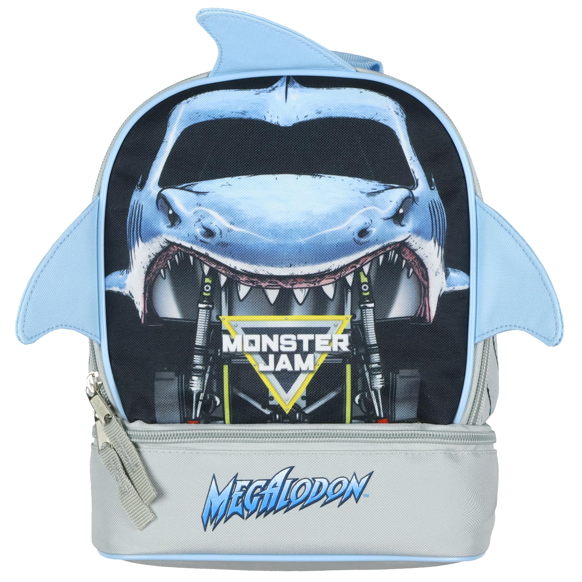 Amazon.com: Monster Jam Lunchbox Megalodon 3D Fins Dual