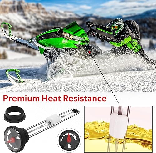 Miniatura 5 de Medidor de combustible para moto de nieve Arctic Cat Z 370 440 570 ZL ZR 500 550 600 800 900 M6 M8 M1000 Mountain Cat Firecat Sabercat Crossfire