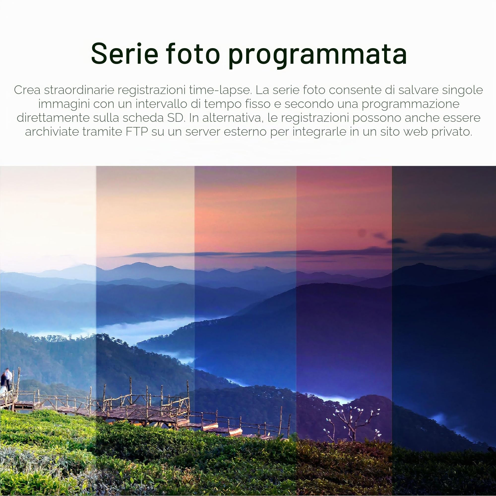 INSTAR IN-9420 2K+ Bianco - LAN/PoE/WiFi telecamera di sorveglianza con IA (AI) - Telecamera IP - PIR - PTZ controllabile - Uso per interni ed esterni - HomeKit HKSV - MQTT