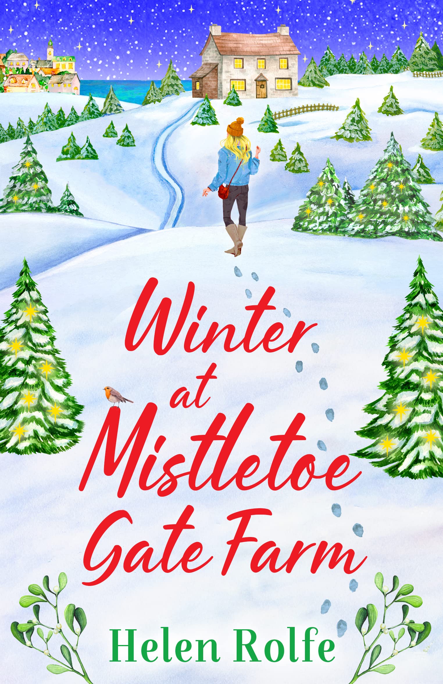 Winter at Mistletoe Gate Farm: An uplifting, feel-good read from Helen Rolfe (Heritage Cove Book 4)