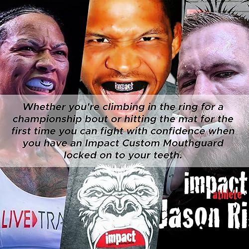 Miniatura 4 de Impact - Protector bucal de boxeo, artes marciales mixtas, Muay Thai, protectores bucales deportivos para jóvenes adultos, ajuste profesional