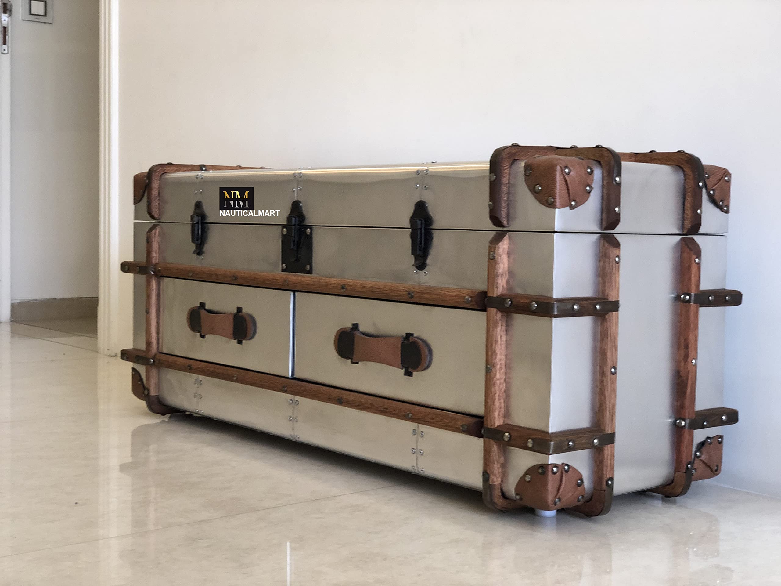 Amazon.com: NauticalMart AERO Coffee Table Aluminium Furniture