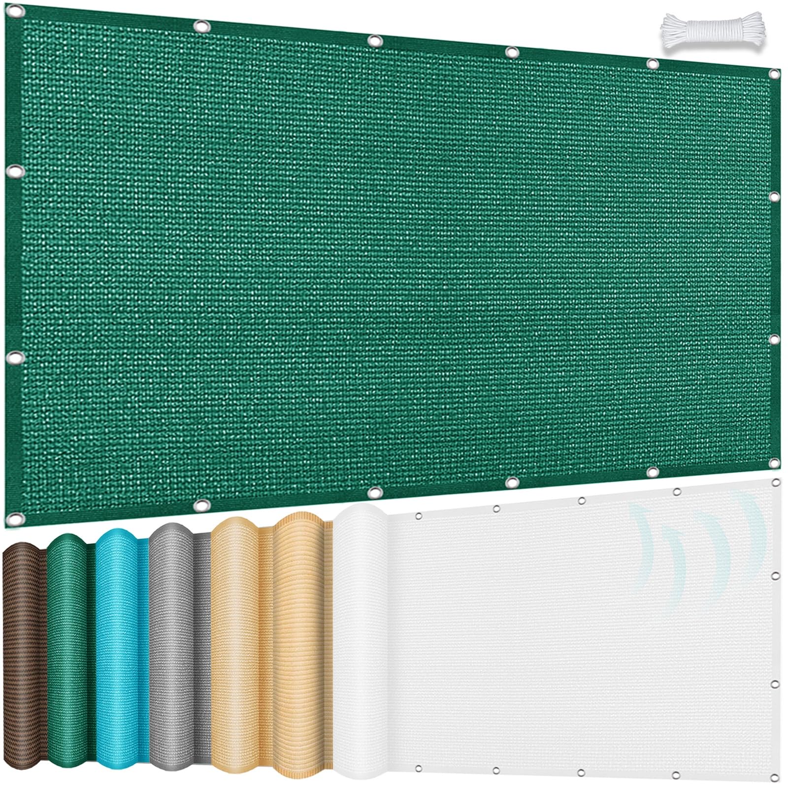 Toile ombrage anti-déchirure et anti UV pour plantes de serre
