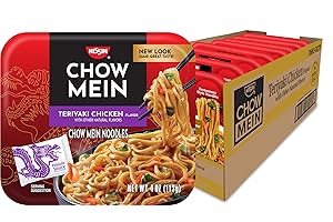Chow Mein Teriyaki, Chicken, 4 Ounce - Quick and Easy Meal
