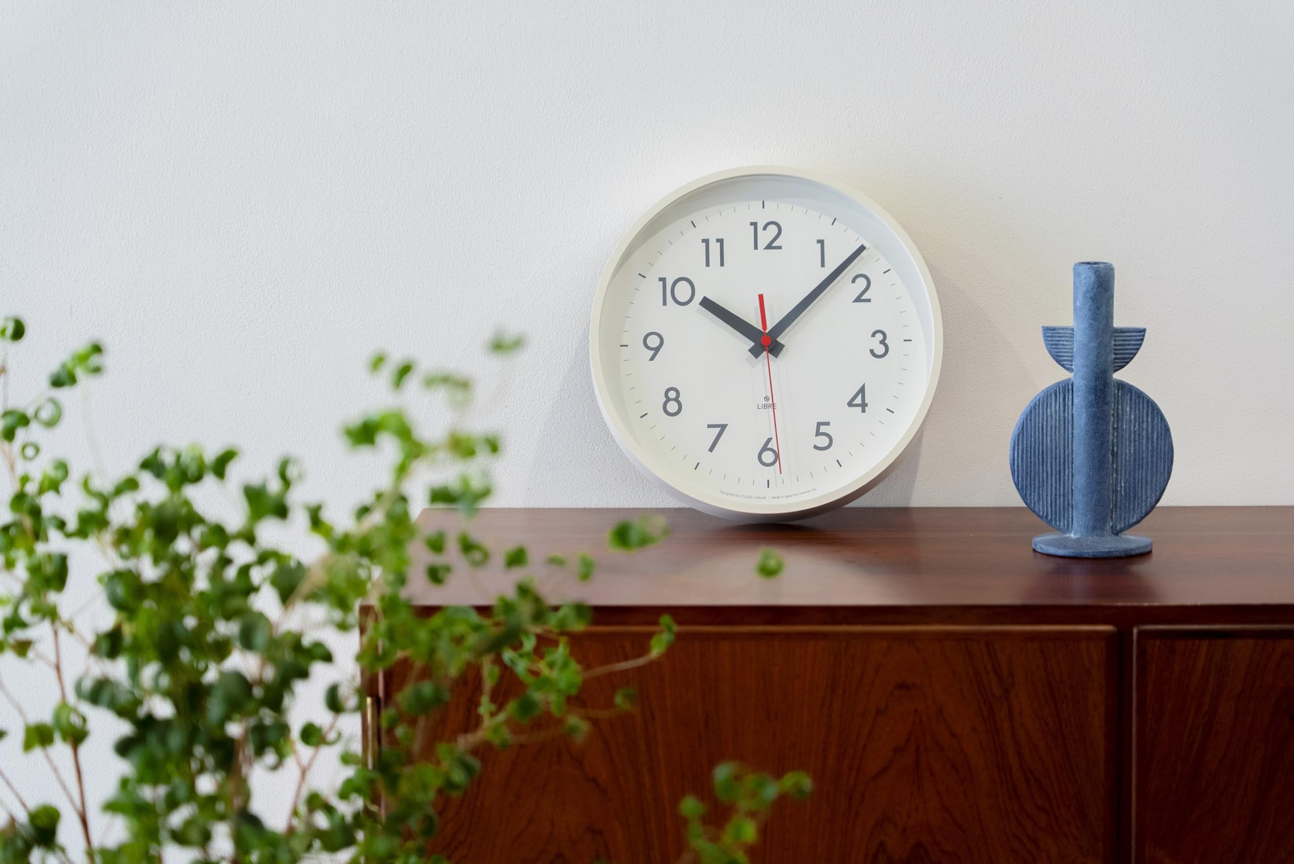 Amazon.co.jp: レムノス Lemnos 掛け時計 LIBRE CLOCK リブレ クロック