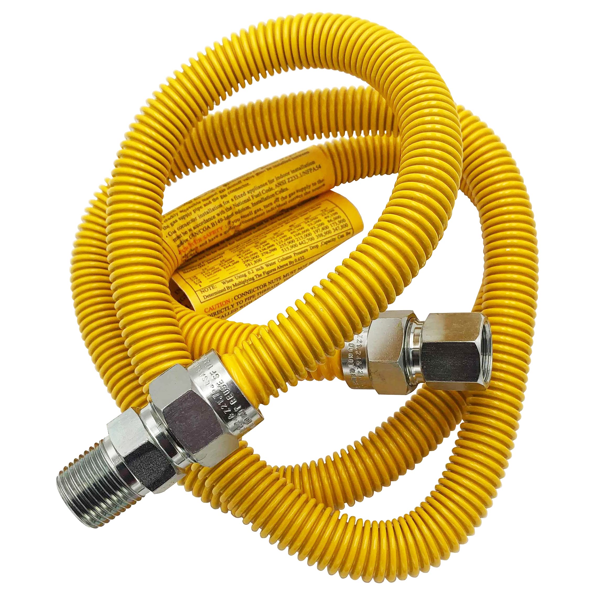 Supplying Demand 303313260 5 Feet GAS Range Connector with Fittings 1