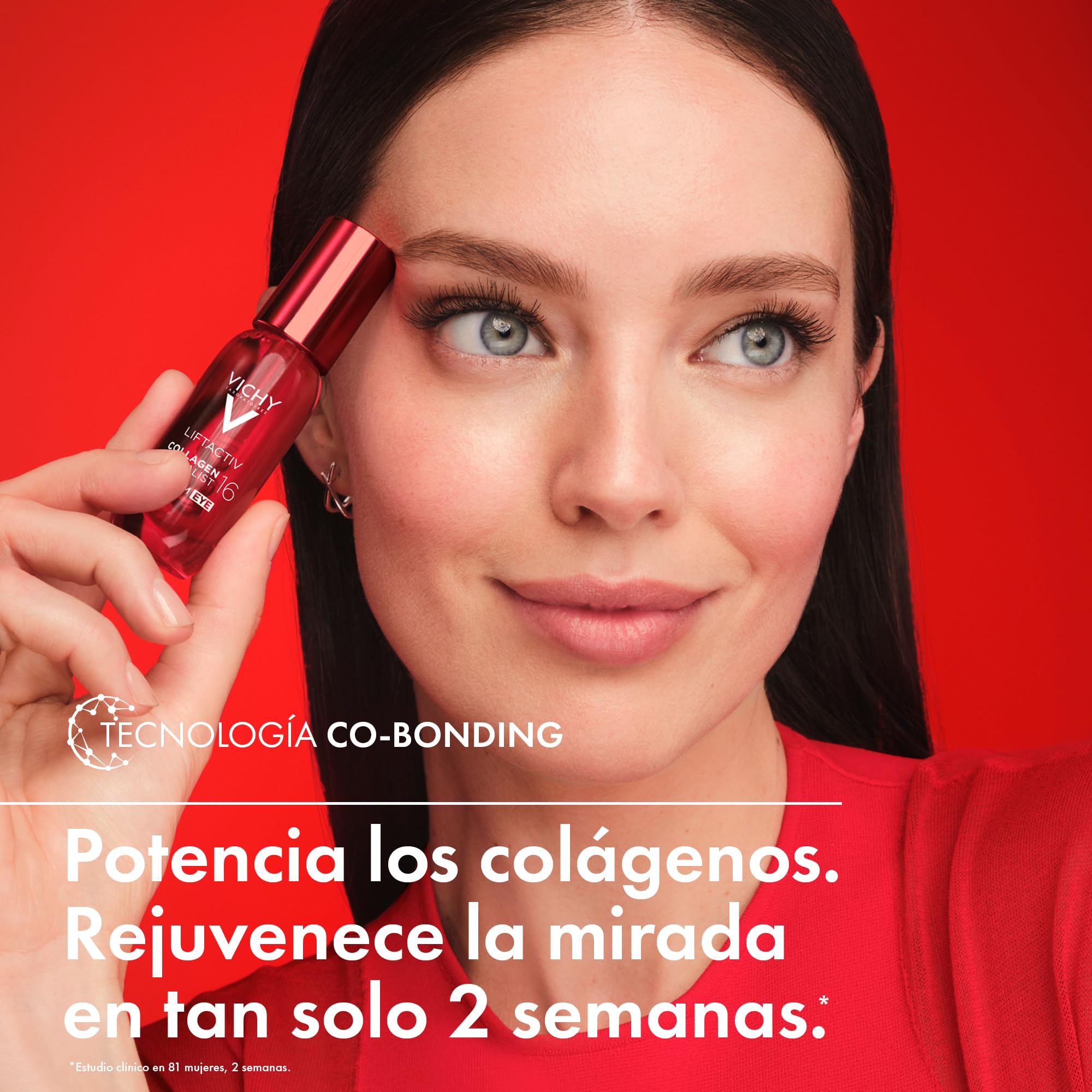 Vichy, Liftactiv Collagen 16, Sérum para el contorno de ojos, 15 ml | Primer sérum para el contorno de ojos con Tecnología Co-Bonding; rejuvenece la mirada en tan solo 2 semanas.