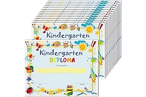 Preschool Graduation Diploma for Kindergarten Students
