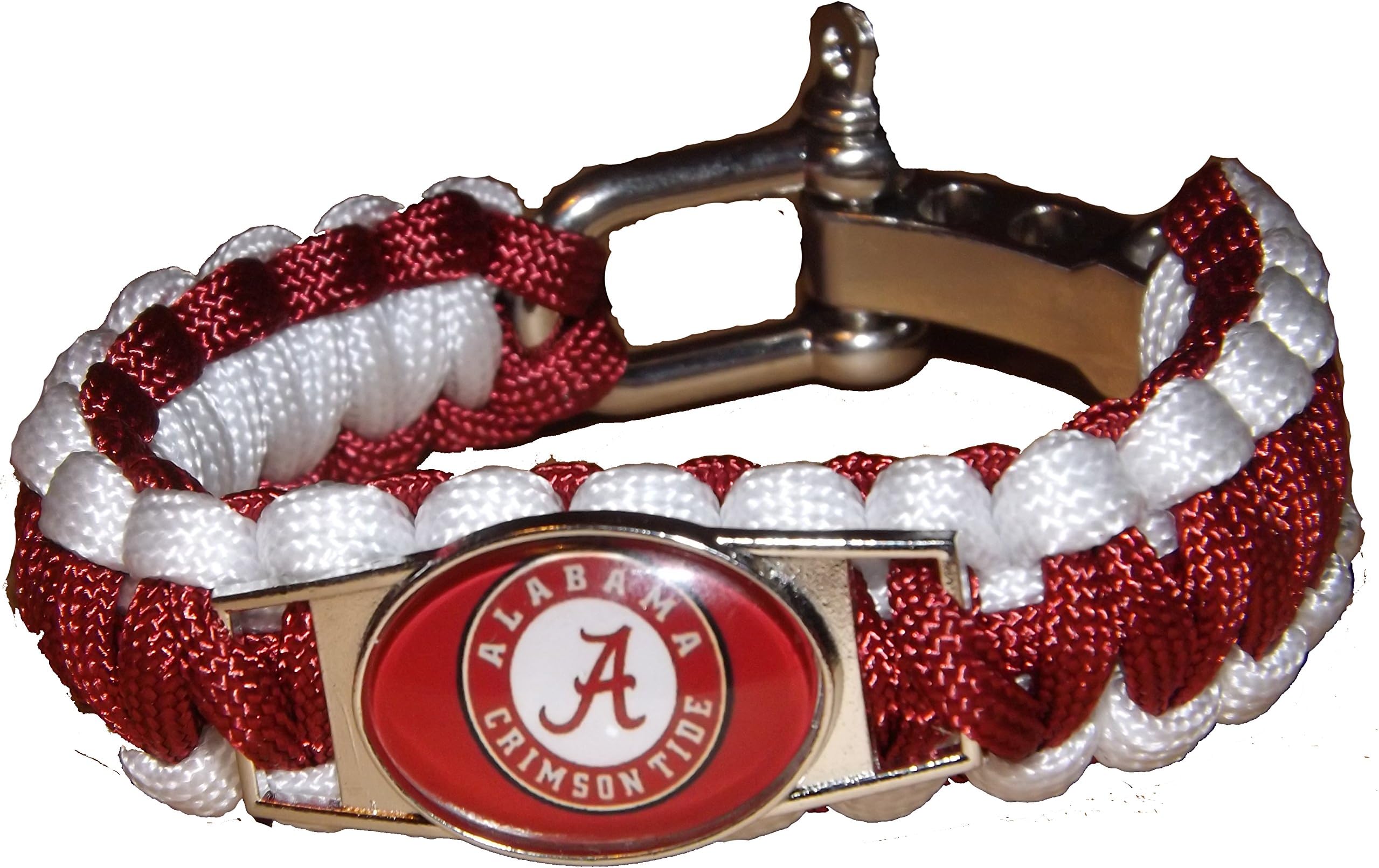 NCAA Paracord Bracelet - Alabama Crimson Tide Football Team Survival Paracord Bracelet