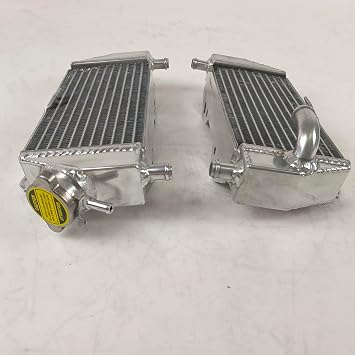 Both sides Aluminum Radiator For Kawasaki KX125 1994-2002 / KX250 1994-2004 1994 1995 1996 1997 1998 1999 2000 2001 2002 2003 2004