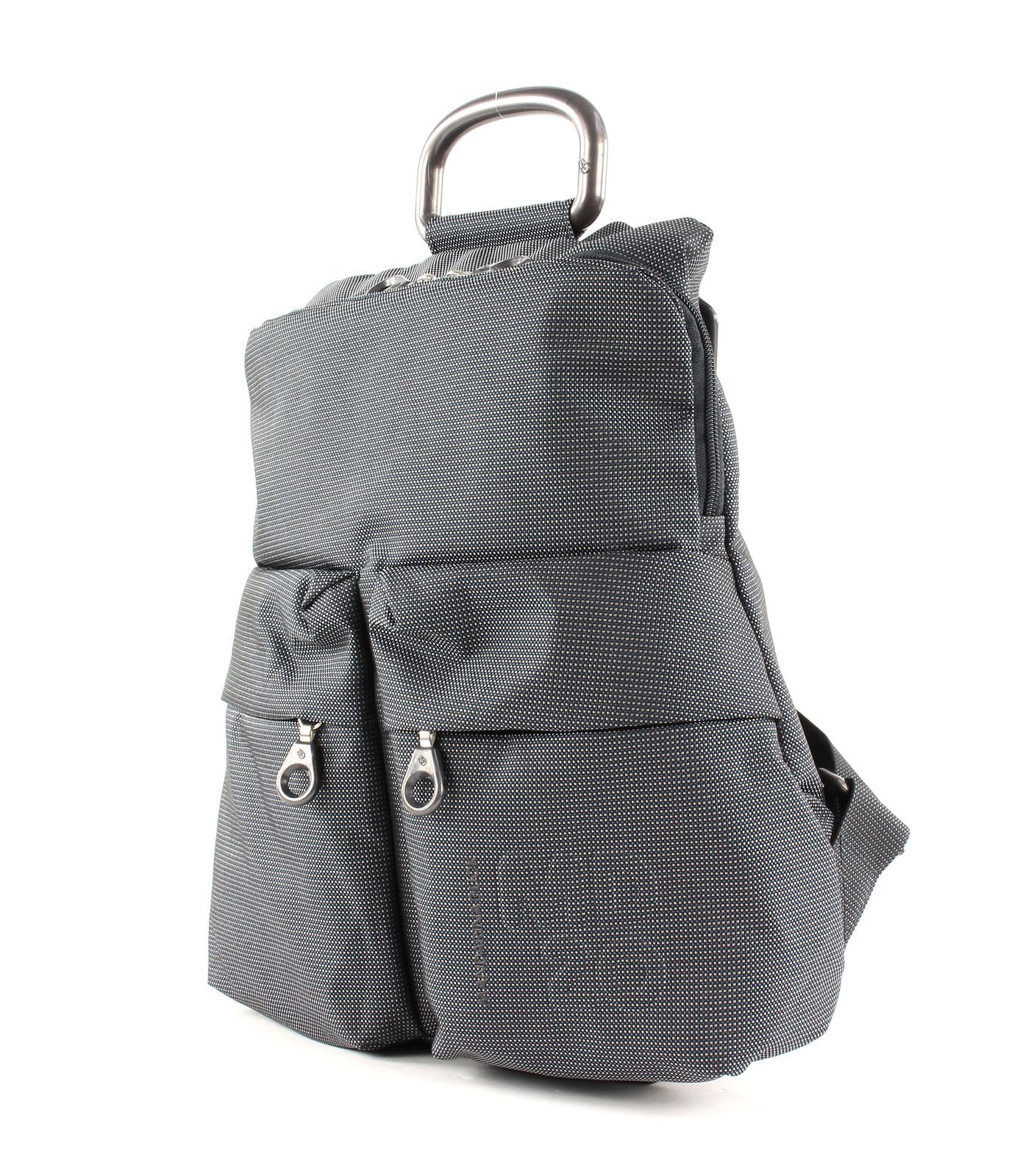 Mandarina Duck Md 20 P10qmtz4, Plecak damski, Szary (stal), 31x35x13 (L x H x W)