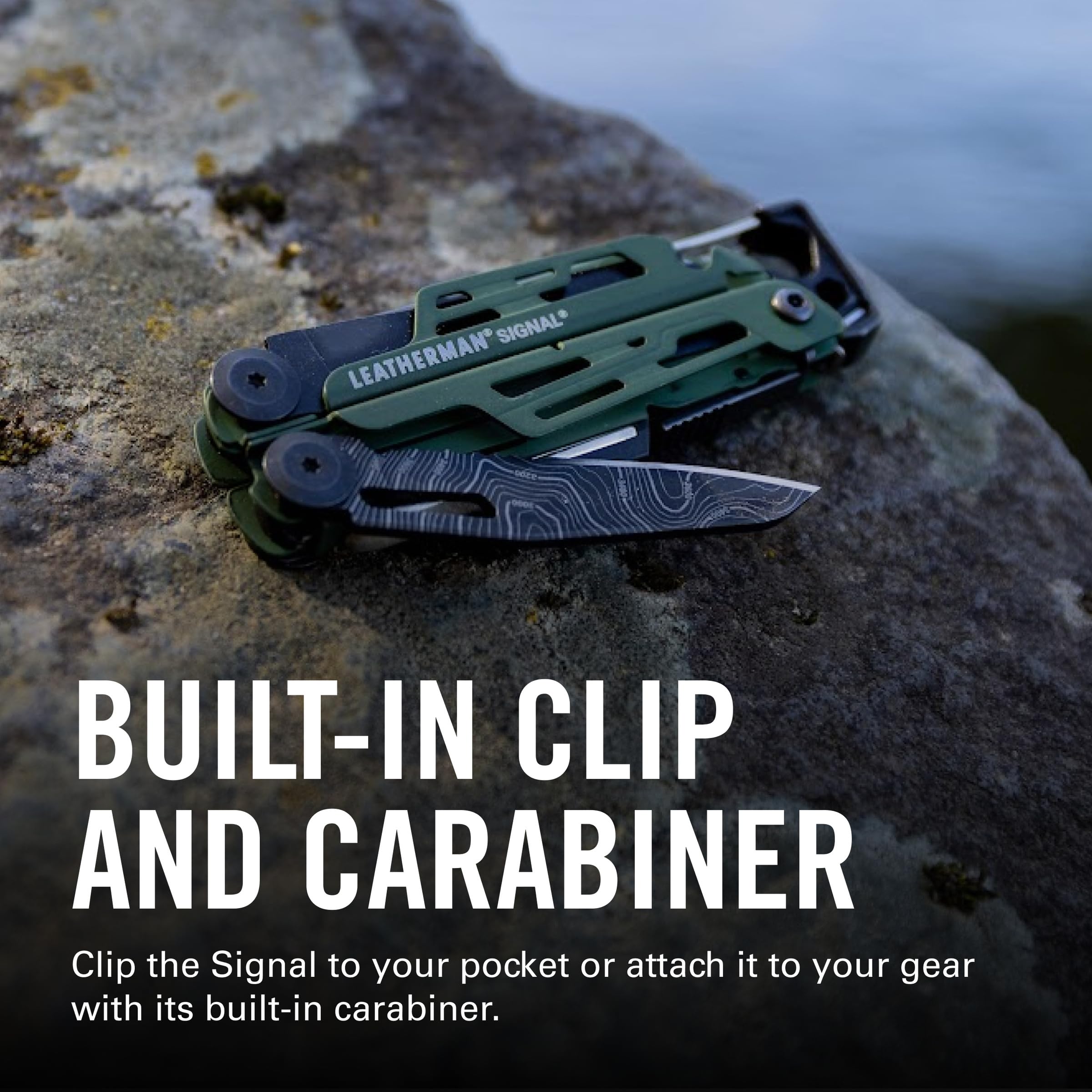 LEATHERMAN, Signal, 19-in-1 Multi-tool for Outdoors, Camping