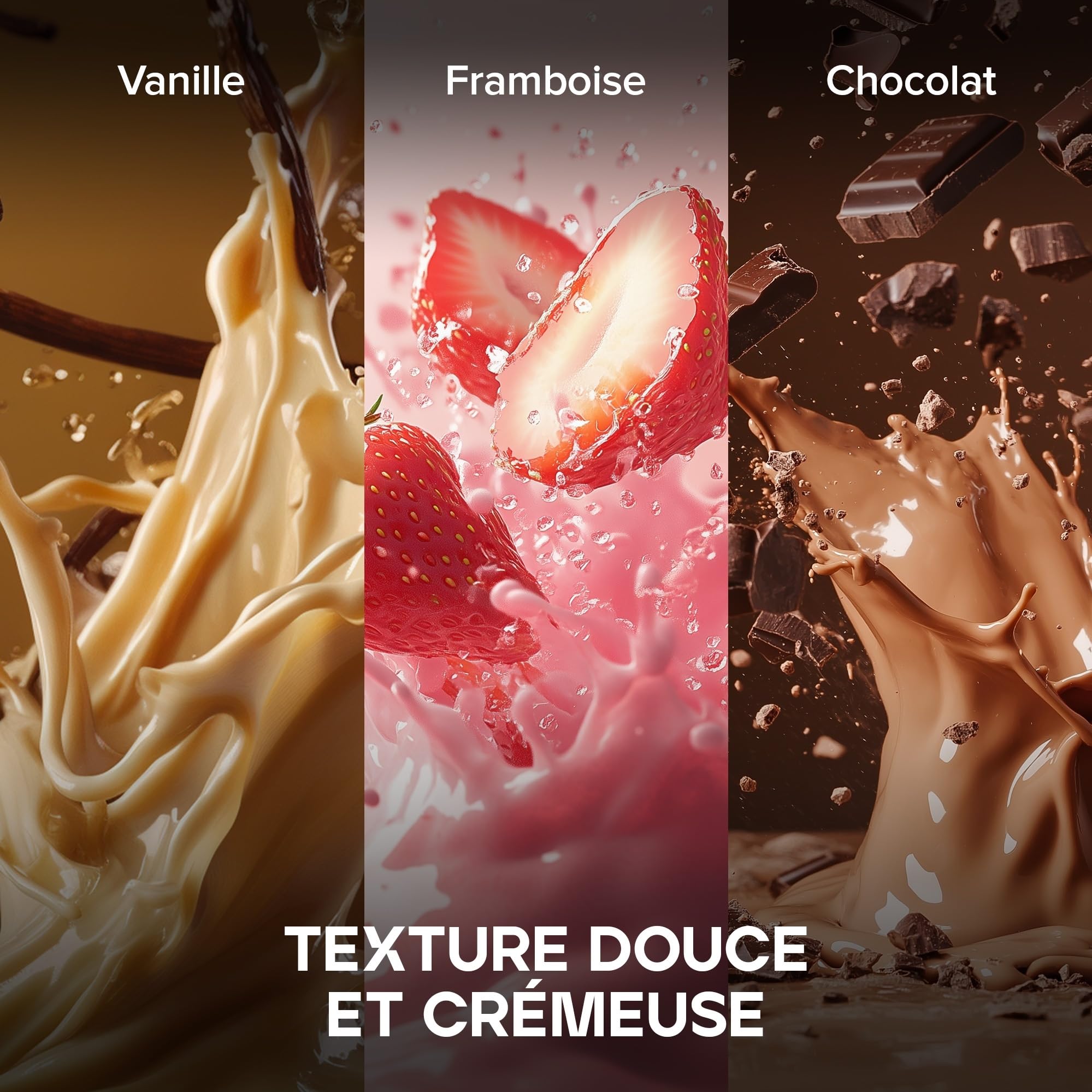 Bulk Vegan Protein Powder, Shake protéiné végétal, Chocolate Peanut, 2.5 kg, New & Improved Formula