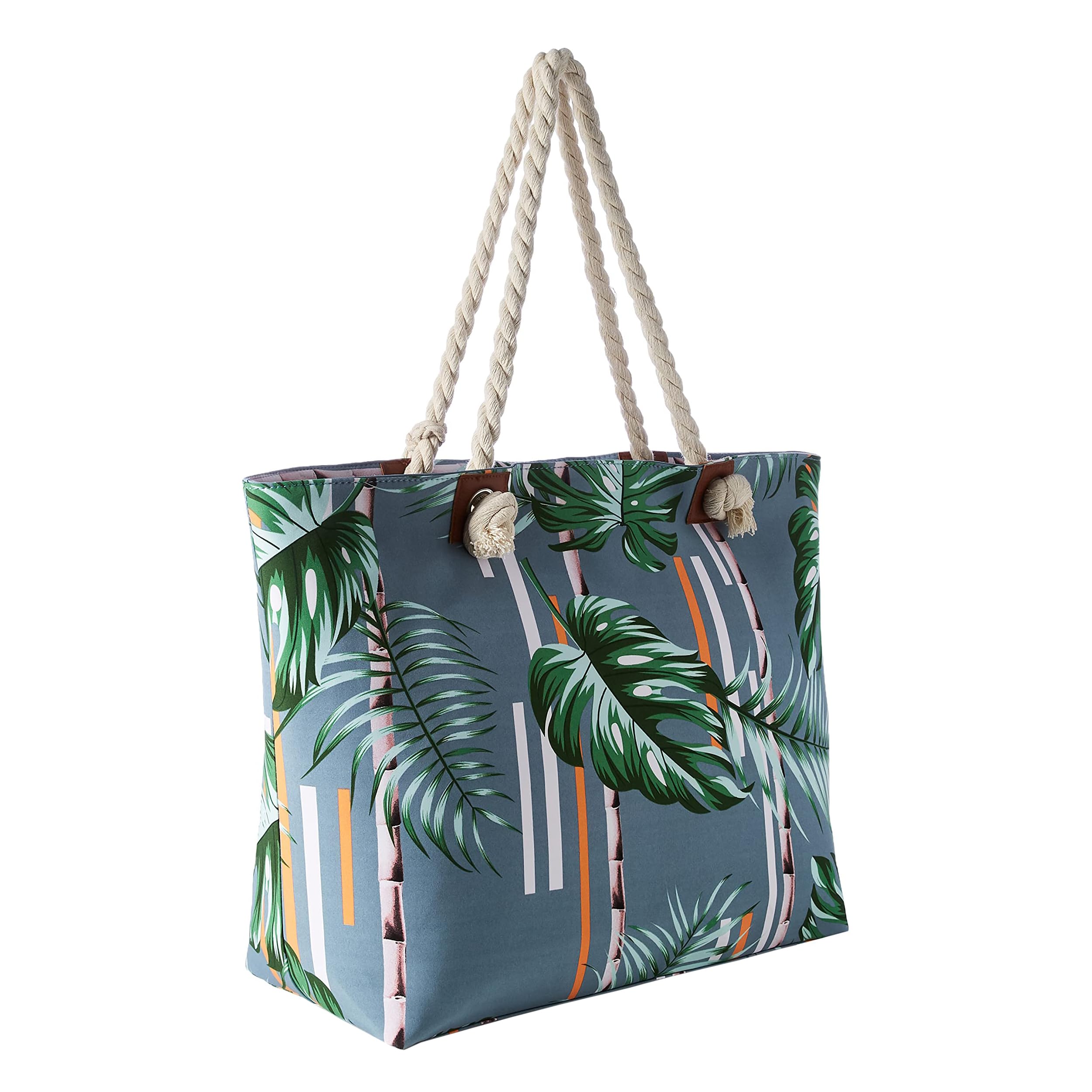 DonDonBolso de playa grande impermeable con cremallera