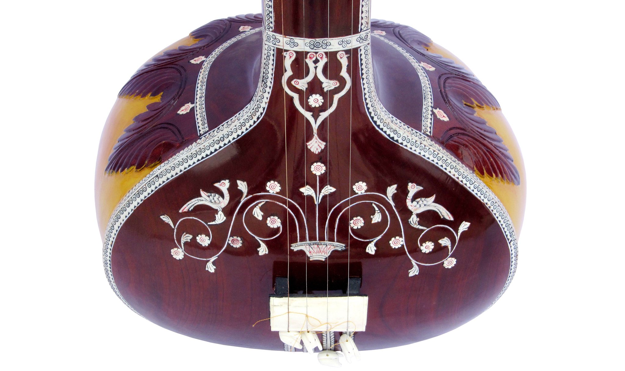 Sanskriti Musicals Tanpura - Buy Female, 4 Strings, Fiber Trolly
