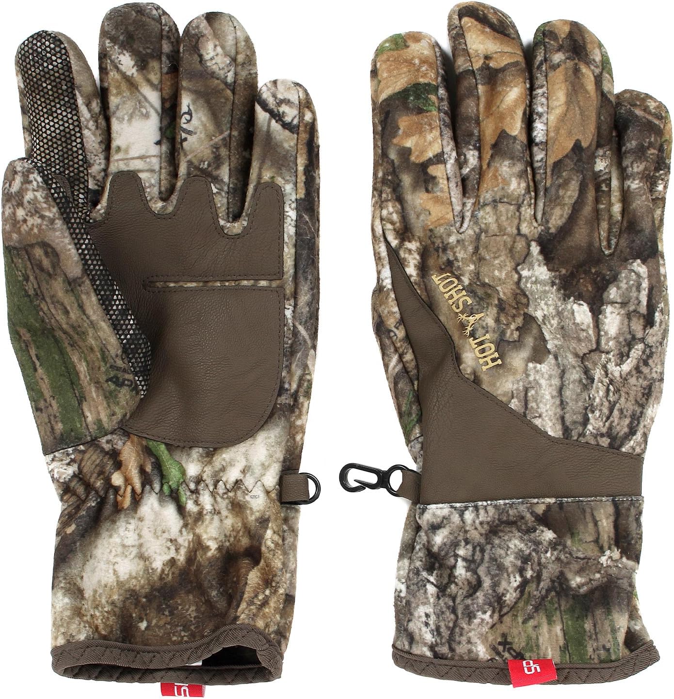 HOT SHOT Men’s Camo Lava Flow Stormproof Glove – Realtree Edge Outdoor Hunting Camouflage