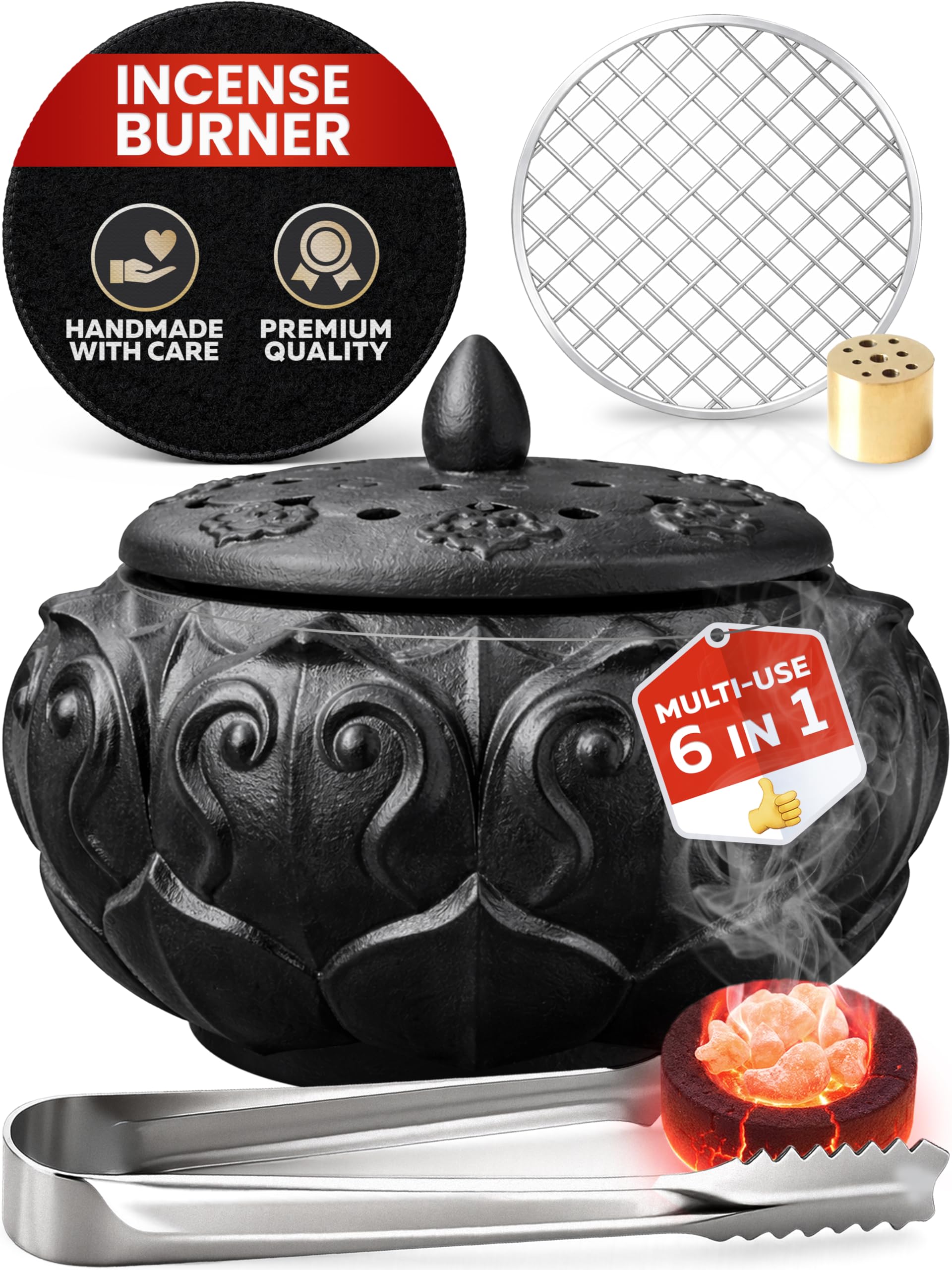 Amazon.com: Charcoal Incense Burners for Resin, Frankincense