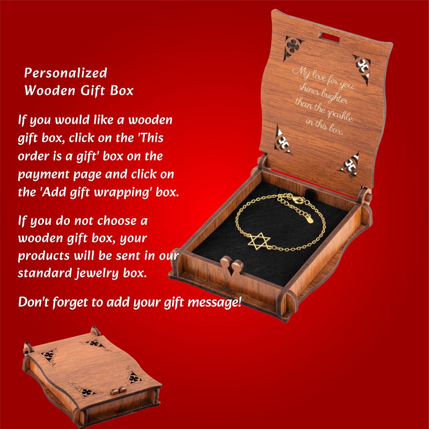 Dainty Star of David Bracelet – Gold or Silver Magen David Jewelry – Tiny Jewish Star Pendant – Minimalist Religious Gift for Her - Image 9