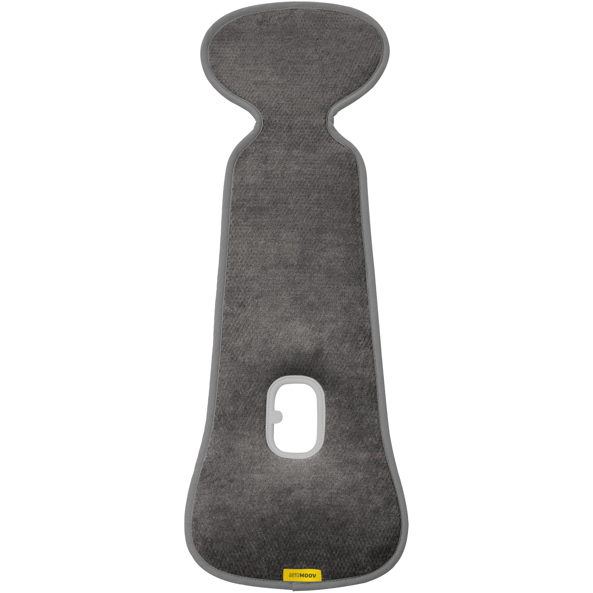 Aeromoov - Baby Sitzauflage Air Layer - Einlage Für Autositz oder Kinderwagen - Gruppe 1 - Antischwitz Sommerbezug - Bio-Baumwolle - Anthracite